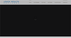Desktop Screenshot of lenox-wealth.com